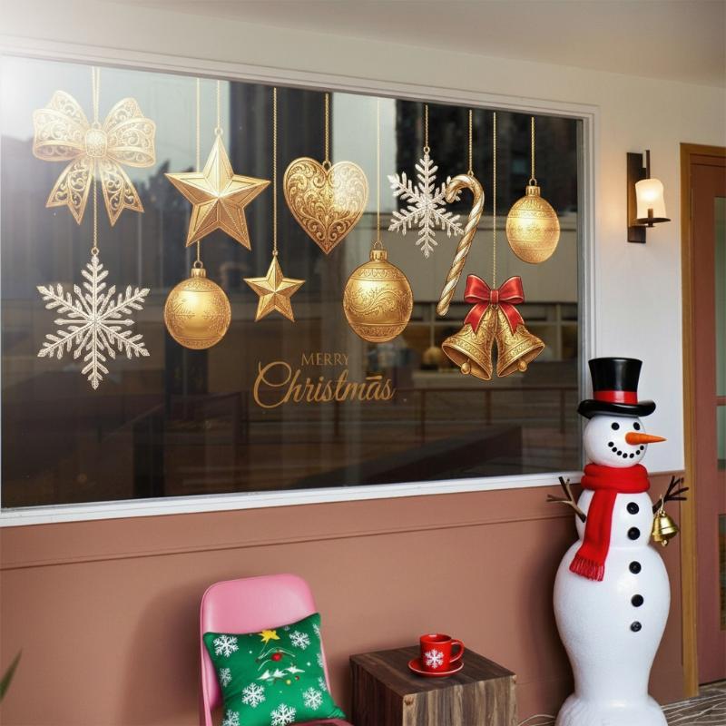 Christmas Ornament Window Clin - đánh giá và giá Snowflake Window Decal