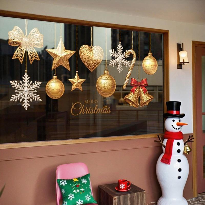 Christmas Ornament Window Clin - đánh giá và giá Snowflake Window Decal