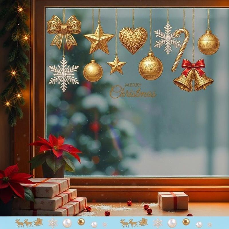 Christmas Ornament Window Clin - đánh giá và giá Snowflake Window Decal