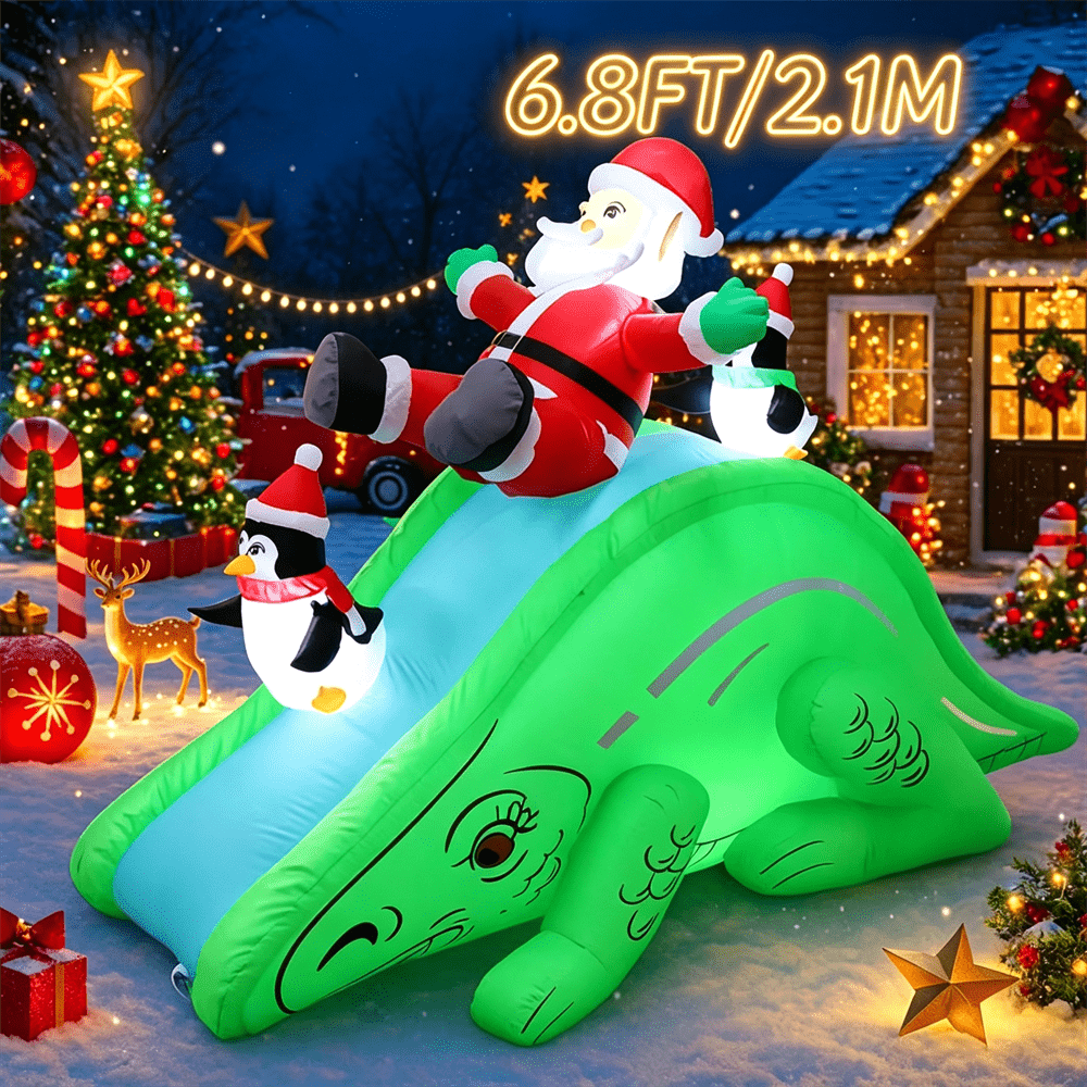 6.8FT Christmas Inflatable Mod - đánh giá và giá Christmas Lights Outdoor