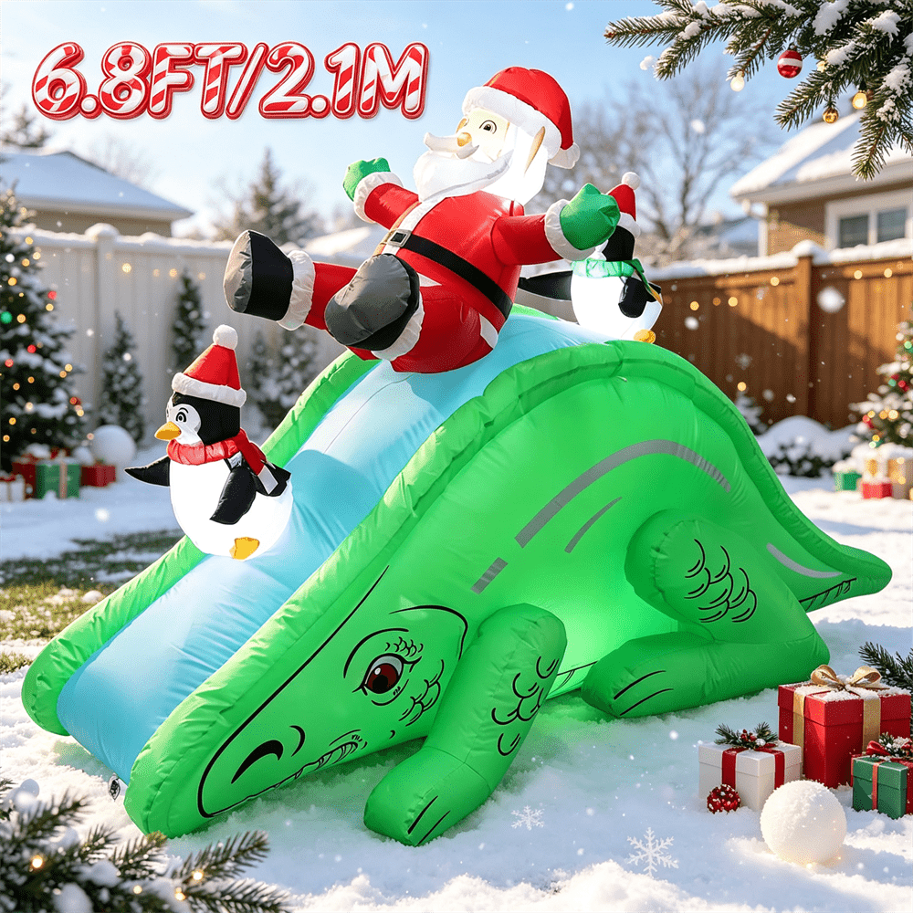6.8FT Christmas Inflatable Mod - đánh giá và giá Christmas Lights Outdoor