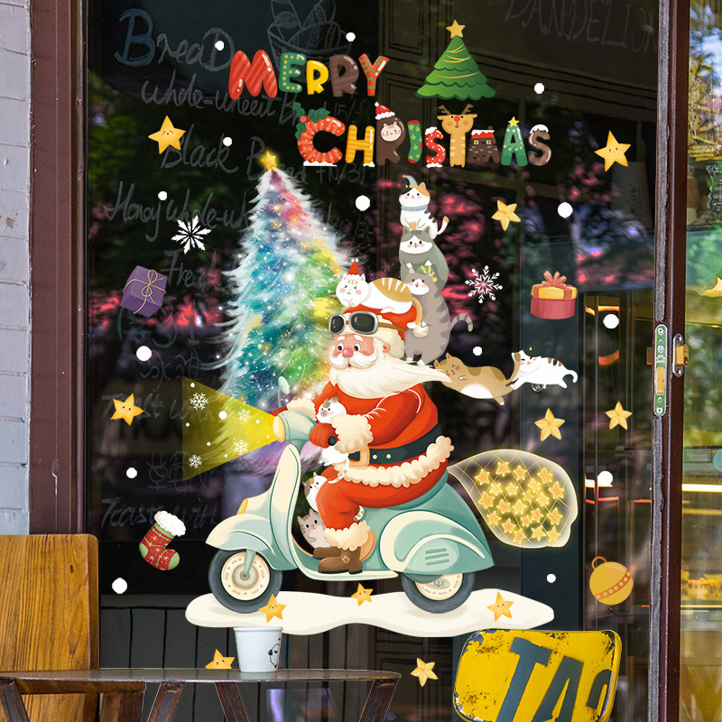 2025 Merry Christmas Window Gl - đánh giá và giá Snowflake Window Decal