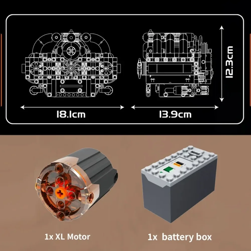 Mould King 10193 609PCS Techni - đánh giá và giá Lego Set Technic