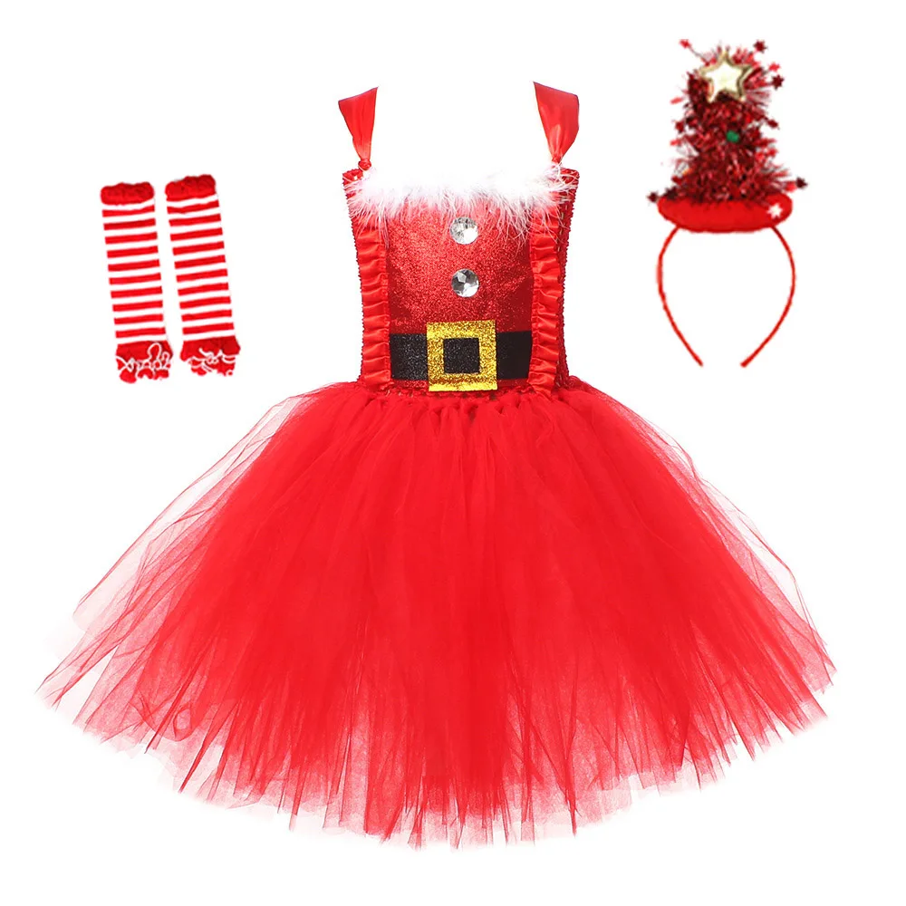 Christmas Kids Tutu Dress Rein - đánh giá và giá Elf Costume Christmas