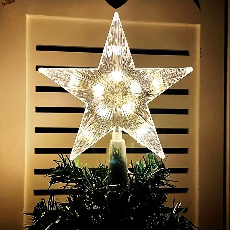 15cm Christmas Decoration Glow - đánh giá và giá Star Tree Topper