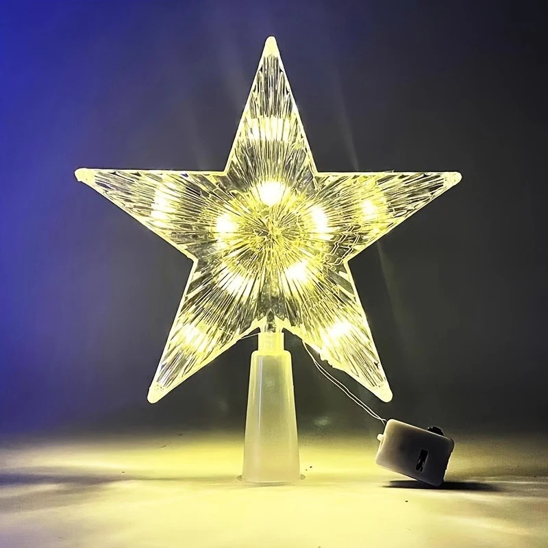 15cm Christmas Decoration Glow - đánh giá và giá Star Tree Topper