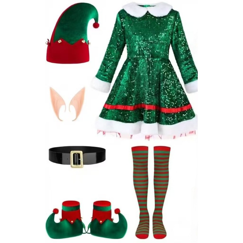 Women's Christmas Party Cospla - đánh giá và giá Elf Costume Christmas