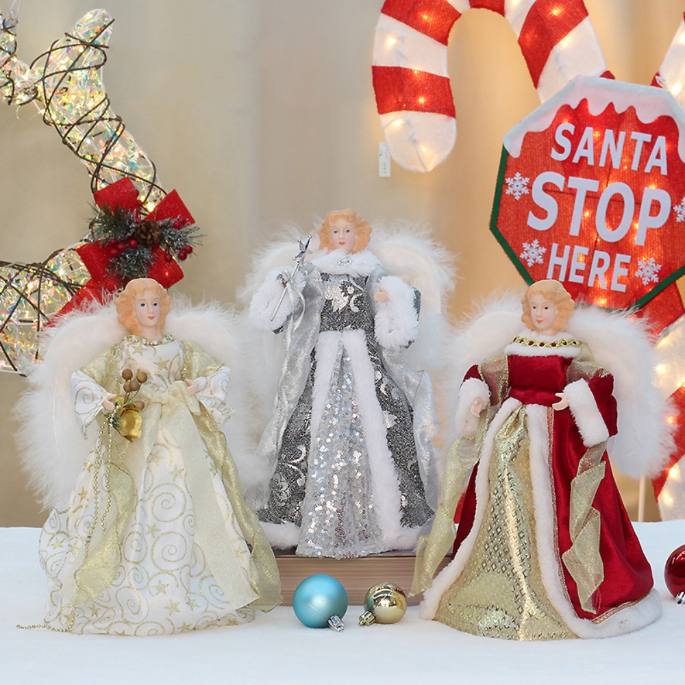 Festival Angel Doll Tree Top S - đánh giá và giá Star Tree Topper